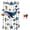 #01, variant on Ocean-Themed Crystal Wind Chime, Stained Glass Sea Animal Suncatcher, Coastal Hanging Decor for Garden Patio Balcony Window Home Ornament