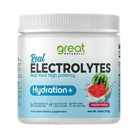 Real Electrolytes Watermelon 273g POWDER