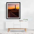 thumbnail image 2 of Bodie Island Lighthouse - Nags Head North Carolina Photography Black Framed Wall Art Print 30 x 40 inches, 2 of 4