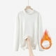 thumbnail image 1 of Ailaofu Turtleneck Long Sleeve Soft Cotton Mock Neck Shirt Solid Color Basic Tee Tops, 1 of 4