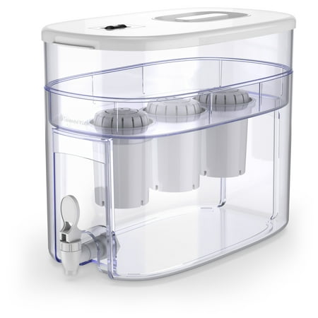 pH RECHARGE 3F Alkaline Water Ionizer Machine – Countertop Water Filter Purifier – Water Alkalizer Pitcher System – High pH Ionized Water, Super-Fast Filtration, 2.6 Gallon, 12.5 (Best Ionized Alkaline Water System)