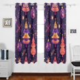thumbnail image 2 of Trees Snow Christmas Blackout Curtain Panels 63x55in Drapes Privacy Assured for Living room Bedroom Bathroom 2 panels set, 2 of 5