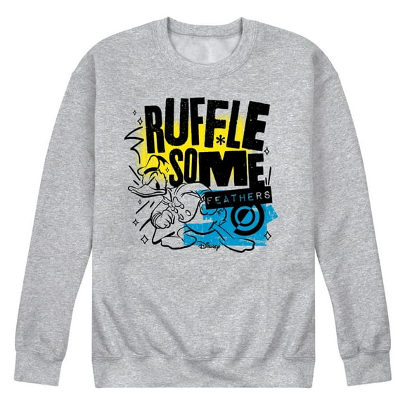 Disney - Ruffle Some Feathers - Men's Crew Neck Fleece Pullover