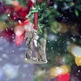 thumbnail image 6 of SLYNSHome Christmas Metal Ornaments for Home Hanging Christmas Dog Pendant Xmas Gift Puppy's First Christmas Decoration for Trees,Wall,Hallways,Shops,Car Christmas Party Supplies(), 6 of 7