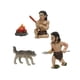 thumbnail image 4 of Estatua de Jardín de Hombre , Gabinete de Césped, Figura en Miniatura de Hombre de Escritorio, 4 of 9