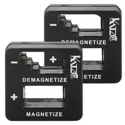 Precision Magnetizer and Demagnetizer - for Screwdrivers, Screws, Drill Bits, Sockets, Nuts, Bolts, Nails, Drivers, Wrenches, Tweezers, and Other Steel Tools