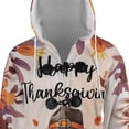 thumbnail image 4 of Happy Thanksgiving Brittany Spaniel Welcome Thankful Fall Autumn Pumpkin All Over Print 3D Hooded Duffle Toggle Coat Brittany Dog Lover Gifts Idea - 02021, 4 of 6