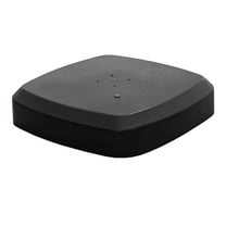 PURPLE LEAF 35.4'' Square Patio Umbrella Base with Wheels, Sand/Water Filled, 35.4" X 35.4" X 7.9"