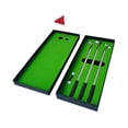 thumbnail image 3 of Juego de bolígrafos de Golf, papelería, novedad, Mini juego de Golf de escritorio con pelotas y bandera para papá, regalo de hija, hijo, compañero de, 3 of 8