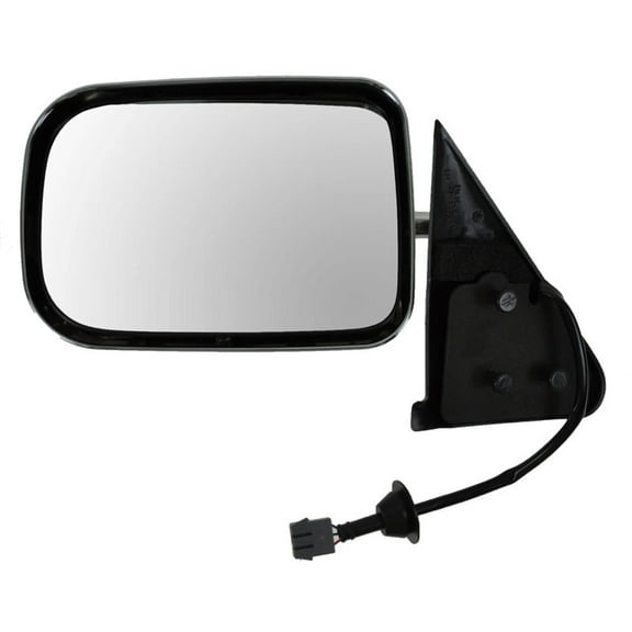 TRQ Power Side View Mirror Chrome LH for 94-97 Dodge Ram Pickup Truck MRA05145 Fits select: 1994-1997 DODGE RAM 1500, 1994-1997 DODGE RAM 2500
