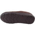 thumbnail image 3 of Urban Fox Slippers For Men - Micro Suede Jackson | House Shoes I Rubber-Sole | Faux Fur Men's Slippers Coffee US 7-8, 3 of 7