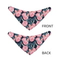 thumbnail image 3 of Sikiie Rose Flowers Dog Bandanas-Dog Scarf Bib Kerchief Breed for Dogs and Small for Pets Gift-Large, 3 of 5