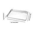 thumbnail image 1 of 1pc, Cake Pan, Stainless Steel Cookie Tray, Rectangular Non-Stick Baking Cake Pan, East To Clean Baking Pan, Baking Tools, Kitchen Gadgets, Kitchen Accessories, Home Kitchen Items, 1 of 4
