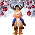 thumbnail image 3 of Festival Celebration Party Inflatable Elk Costume Without Battery_Perfect Gift, 3 of 5