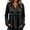 07# Black, variant on Flowy Boho Tops for Women V Neck Gauze Shirts Fall Vintage Fringe Tops Plus Size Long Sleeve Boho Shirts Loose Fit Classy Bohemian Tops Black 2XL