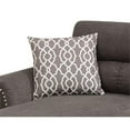 thumbnail image 6 of Poundex Furniture Fabric Reversible Sofa Sectional Set in Tan Brown Color, 6 of 6