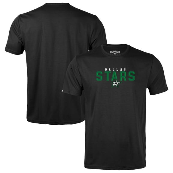 Youth Levelwear Black Dallas Stars Little Richmond Carve T-Shirt