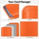 thumbnail image 5 of Tarjetero magnético RFID de cuero Mag-Safe para iPhone 15, 5 of 7