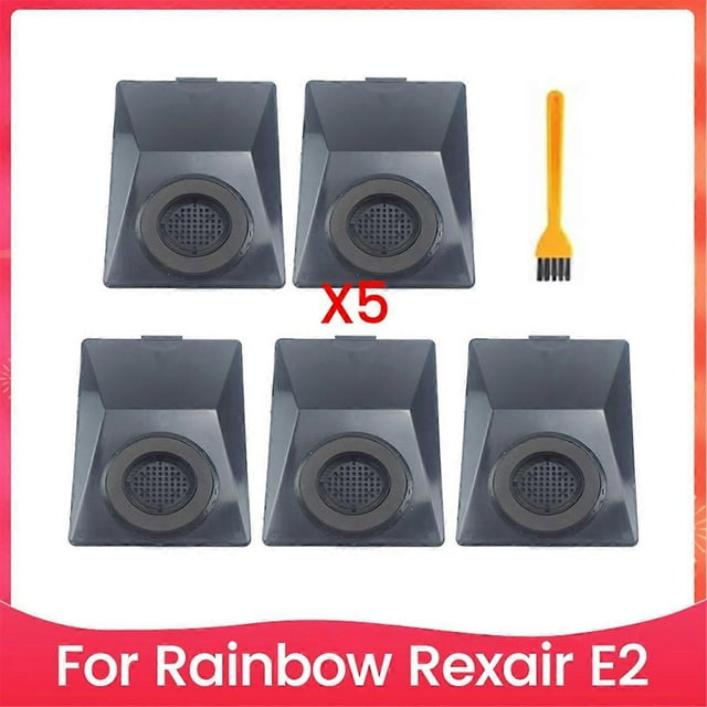6PCS Vacuum Cleaner Filter and Cleaning Brush for Rainbow Rexair E2