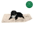 thumbnail image 5 of FurHaven Pet Products Long Faux Fur & Velvet Water-Repellent Pet Blanket for Dogs & Cats - Taupe, Small, 5 of 12