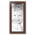 thumbnail image 2 of ArtToFrames 10" x 23" Honors Mahogany with Gold Picture Frame, 10x23 inch Brown Wood Poster Frame (WOM-5156),  Pack, 2 of 7