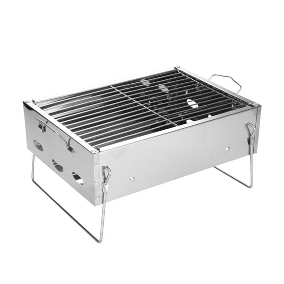 XZNGL Large Portable BBQ Barbecue Steel Charcoal Grill Outdoor Patio Garden Party