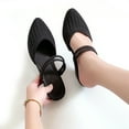 thumbnail image 1 of Sandales Pantoufles à Talons Hauts pour Femmes Couleur Unie Sandales pour Femmes pour Sortir, 1 of 7
