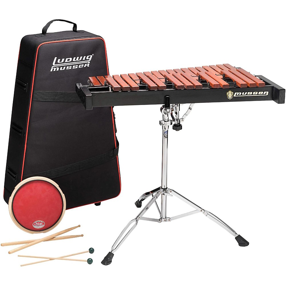 Musser Xylophone Kit 2.5 Octave With Pad, Stand, Bag