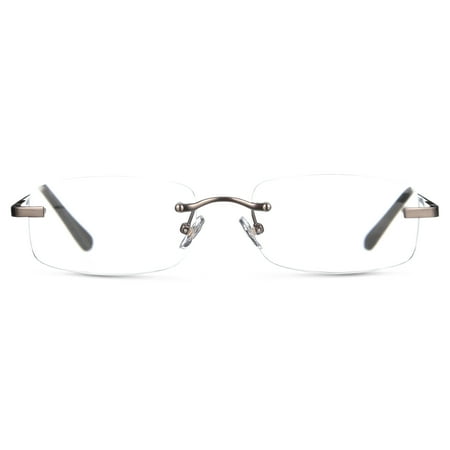 M+ Readers 180° Flex Temples Jean Dgun +1.50 Reading Glasses with Case