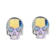 thumbnail image 1 of Arete para Mujer con Cristal Swarovski en Forma de Calavera – Bañado en Oro 14k– Arete Elegante y Brillante, Aretes de Mujer de Moda– Joyería para Mujer de Moda– Regalo especial Ortiz Espinosa Temporada, 1 of 5