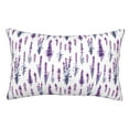 thumbnail image 1 of Balery Lavender Flowers Funda de Cojín Estampada, Regalos para Mujeres, Regalos de Amor para Ella, Regalos para Novia o Esposa, Funda de Almohada-16"x24", 1 of 6