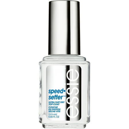 essie speed.setter Ultra Fast Dry Top Coat 0.46 fl. (Best Non Chip Top Coat)