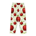 thumbnail image 5 of Haiem Fruit Apples Women's Pajama Pants Ultra Lightweight Pjs Bottoms Sleepwear Bottom Pants With Pocket Drawstring-Large, 5 of 9