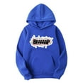 thumbnail image 1 of Sudadera con capucha para hombre, informal, con estampado navideño, de manga larga, tipo blusa, 1 of 4