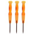 thumbnail image 2 of Yellow Anti-Slip Screw Wrench Tool for Car Keys Repair 3pcs Set Plastic and Metal, 2 of 5