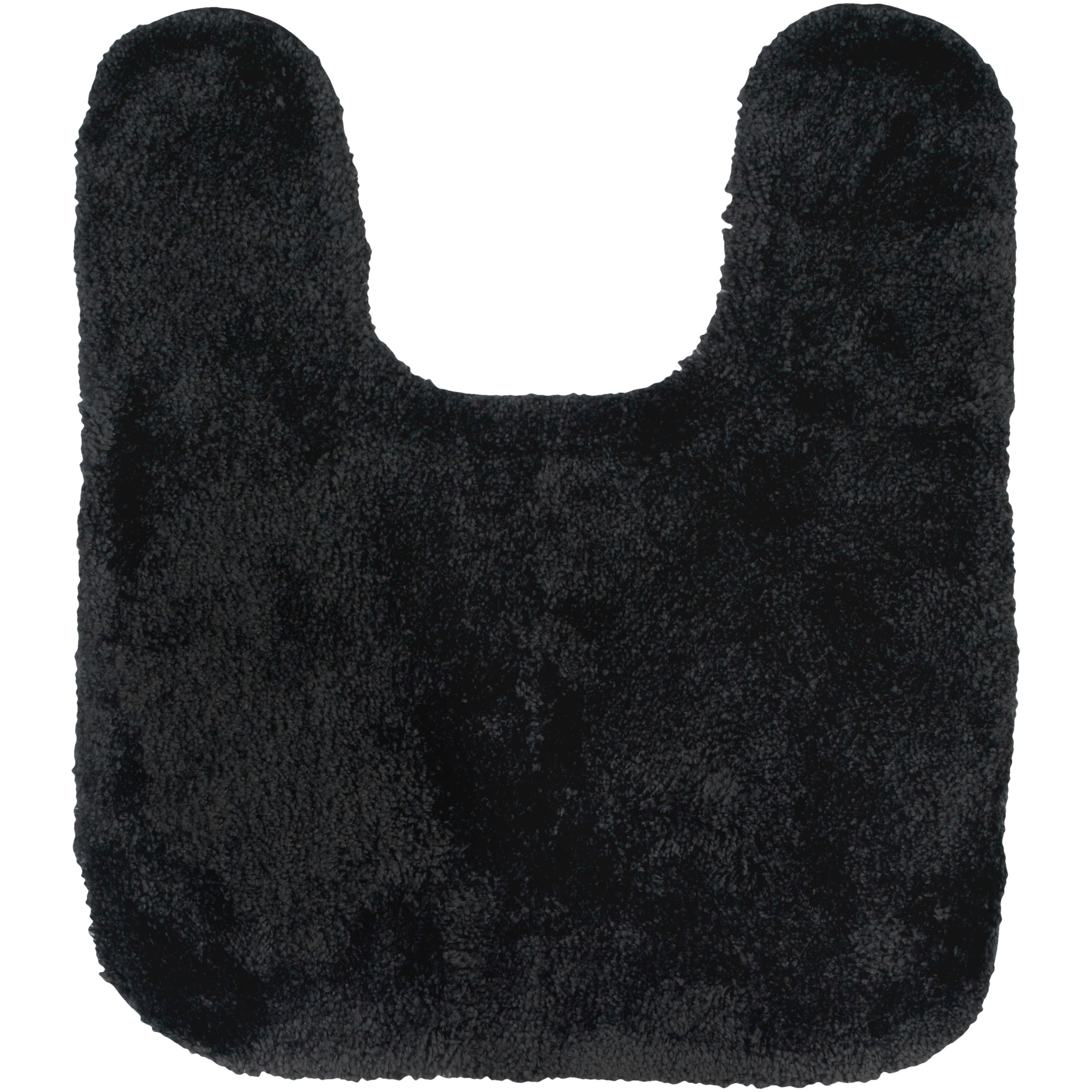 Mohawk Home Royal Bath Rug Onyx, 1'9"x2', Charcoal Grey