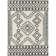 thumbnail image 2 of Taza shag White 5'2" x 7' Global Rectangle Area Rug, 2 of 6
