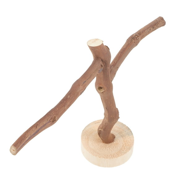 PIXNOR  Bird Perch Toy Parakeet Cage Accessories Playground Parrot Hanging Hammock