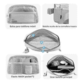 thumbnail image 3 of Riñonera Lab.G Deportiva Impermeable Para Mujer Y Hombre GRIS, 3 of 5