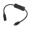 thumbnail image 1 of USB C Cable 20V 5A 100W USB Type-C to Type C Male Charger Cable Power Adapter Power Cord with Switches for Phone, 1 of 4
