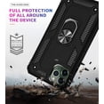 thumbnail image 6 of Phone Case for iPhone 11 Pro Case 11 Pro Phone Case,Military Grade Protective iPhone 11 Pro Cases Cover with Ring Car Mount Kickstand for iPhone 11 Pro - Black, 6 of 6