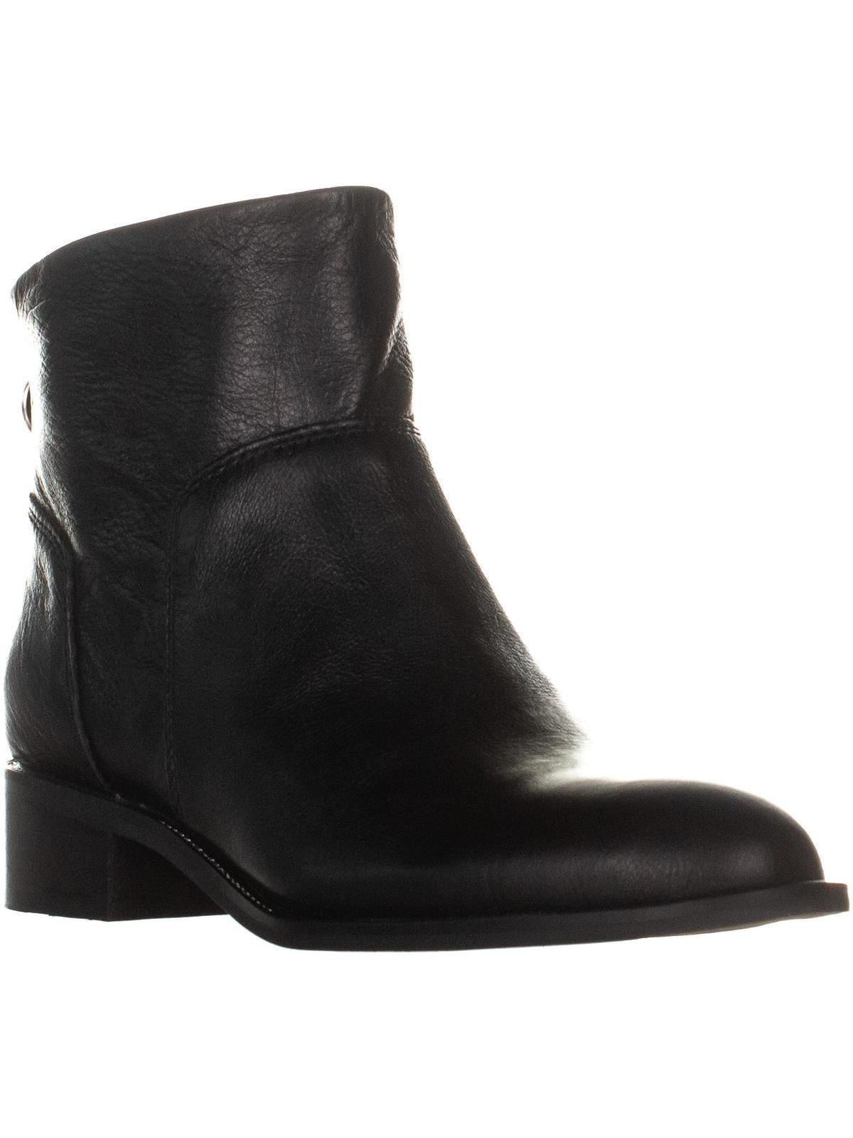 Leather popular booties franco sarto brady short boots