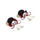 thumbnail image 2 of Pinzas para el cabello Salvador Estilo Chino Panda Rojo, 2 of 10