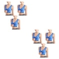 thumbnail image 1 of Jumpingount 3 piezas Support Bra - Transpirable para máxima comodidad Sujetadores sin costuras Top Fitness Sports Bra Ropa deportiva Ropa azul METRO 2piezas, 1 of 4