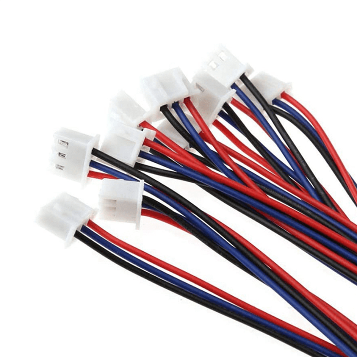 1840Pcs 2.54mm JST-XH Connector Kit with 2.54mm Female Pin Header and 2/3/4/5/6 Pin Housing Connector Adapter Plug