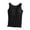 Black, variant on Womens Tank Tops with Built in Bra Summer Basic Padded Yoga Shirt Shelf Bras Workout Camisole Casual Modal Undershirt White S