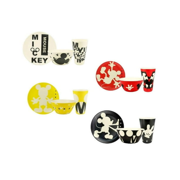 FUN KIDS VAJILLA 12 PZAS DE BAMBU MICKEY FUN KIDS Mickey Mouse