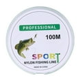 thumbnail image 3 of Fil de Pêche à la Carpe Basse 100m Résistant à l'Usure en Nylon Monofilament Corde de Pêche 100m Câble de Pêche DIY Fil de Canne à Pêche Monofilament Corde de Poisson, 3 of 9