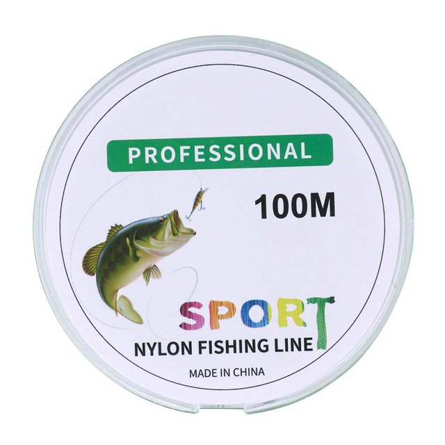 Ligne de Pêche à la Carpe Basse de 100 M d'Usure Résistant à la Carpe Ligne de Pêche en Nylon Câble de Pêche Fil de Canne à Pêche Monofilament Cordon de Poisson