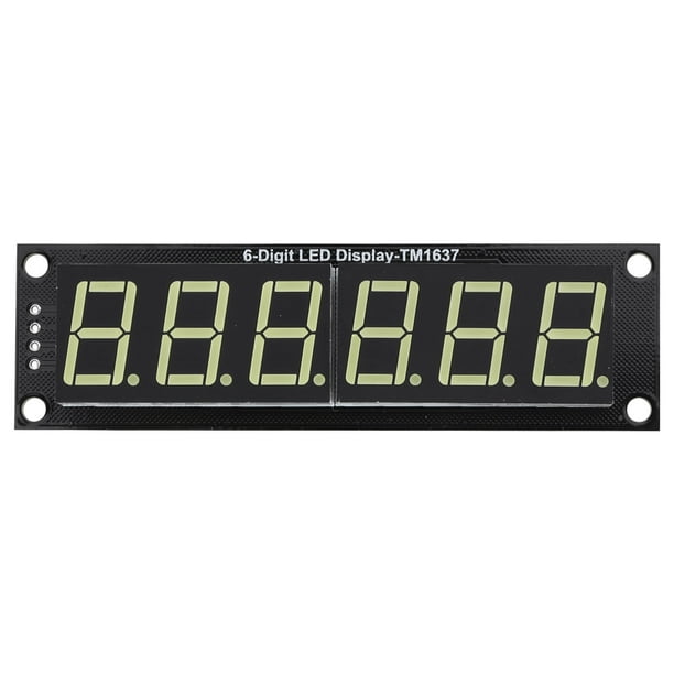 Módulo De Pantalla Led Módulo Led Digital De 0,56 Pulgadas Tm1637 De 6 ...